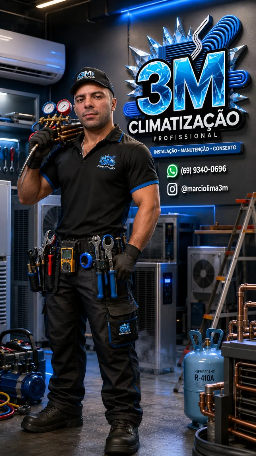 Manutenção preventiva, consertos e instalação