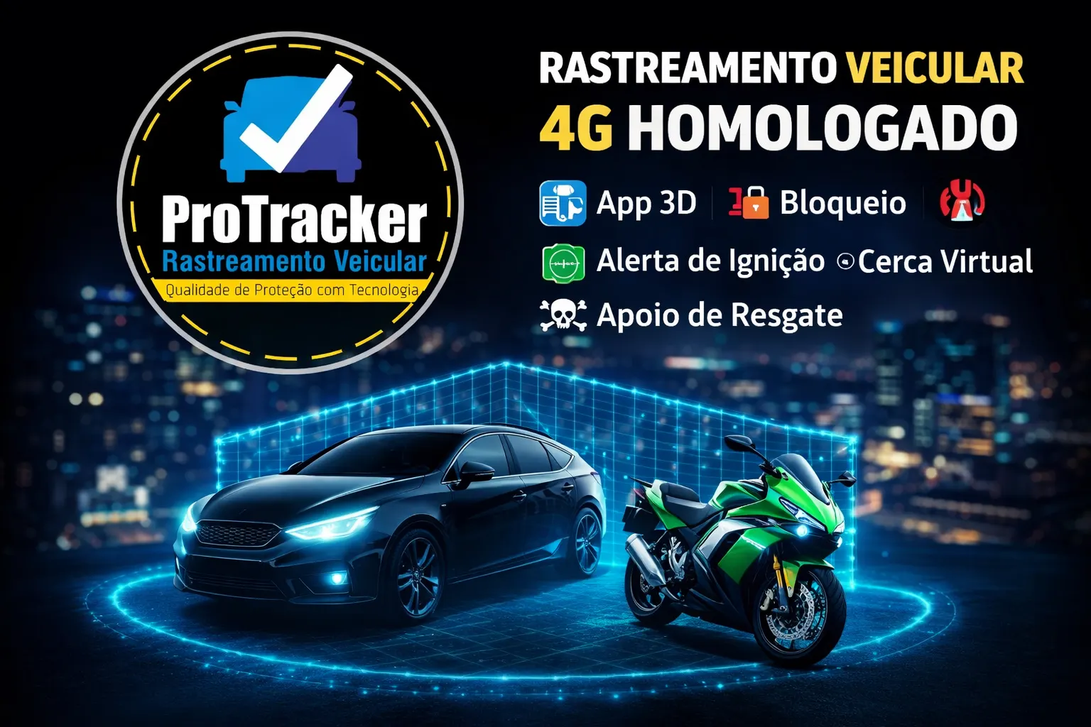 PROTRACKER RASTREAMENTO E ASSISTÊNCIA 24HRS