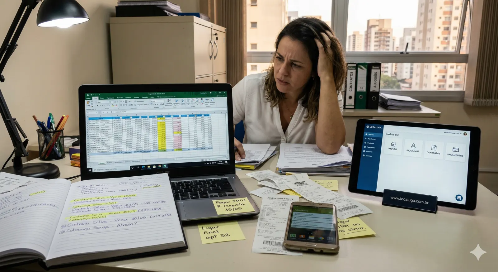 Controle seus aluguéis sem planilha e sem esquecer cobranças