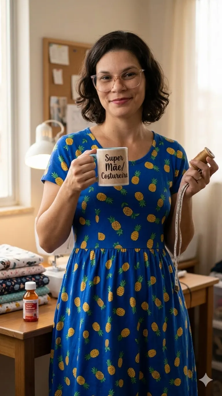 🤒 Quando o Ateliê Vira Hospital: Entre Antibióticos, Linhas e a Graça de Deus