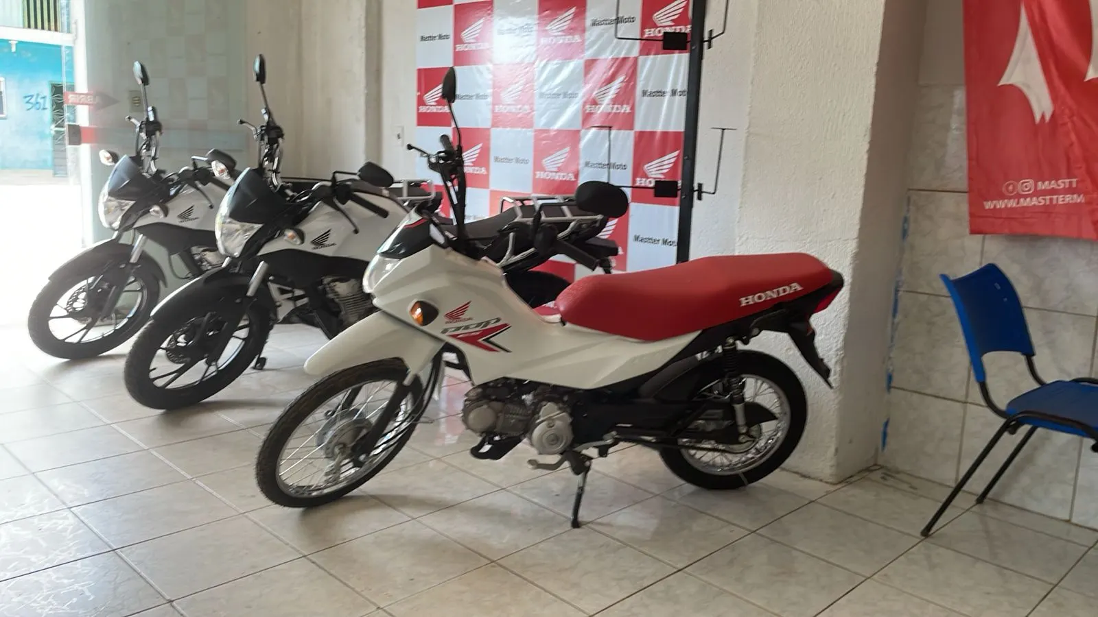 Moto Honda Pop